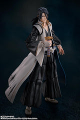 Tamashii Nations Byakuya Kuchiki S.H.Figuarts multiple hands for action poses.