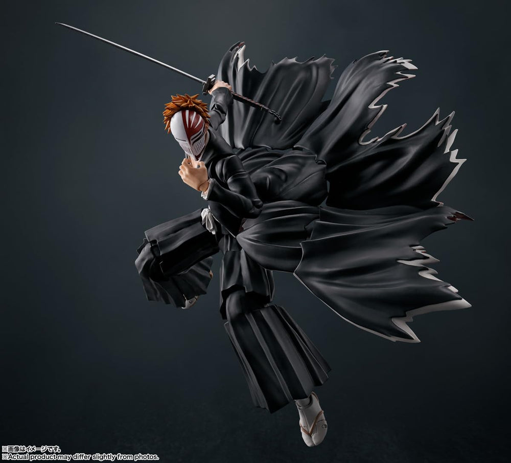 Tamashii Nations Bleach figure with replaceable facial expressions.