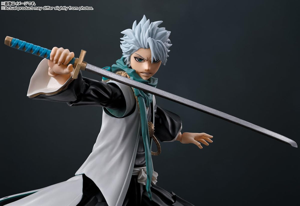 TAMASHII NATIONS Hitsugaya S.H.Figuarts interchangeable hands enable versatile staging