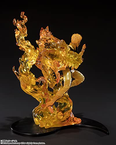 Tamashii Nations Boruto Uzumaki FiguartsZERO stand supports secure display.