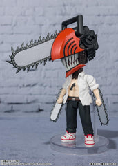 TAMASHII NATIONS Chainsaw Man Figuarts Mini right arm optional piece supports dynamic posing.