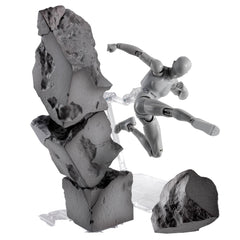 Tamashii Nations Concrete Crash effect captures shattered concrete for dynamic figure displays.