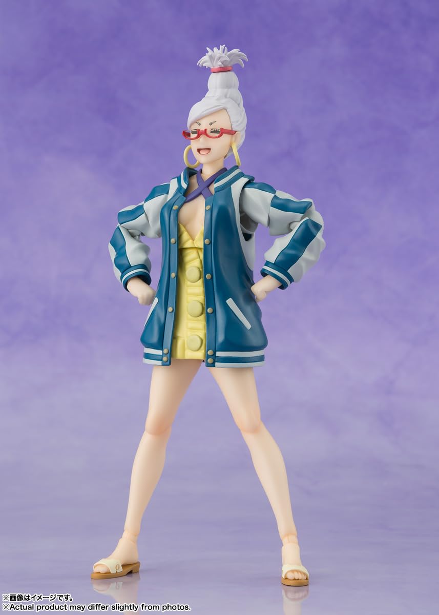 Tamashii Nations DanDaDan Seiko wrist parts enable versatile posing.