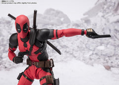 TAMASHII NATIONS Deadpool knife case for accessory organization.