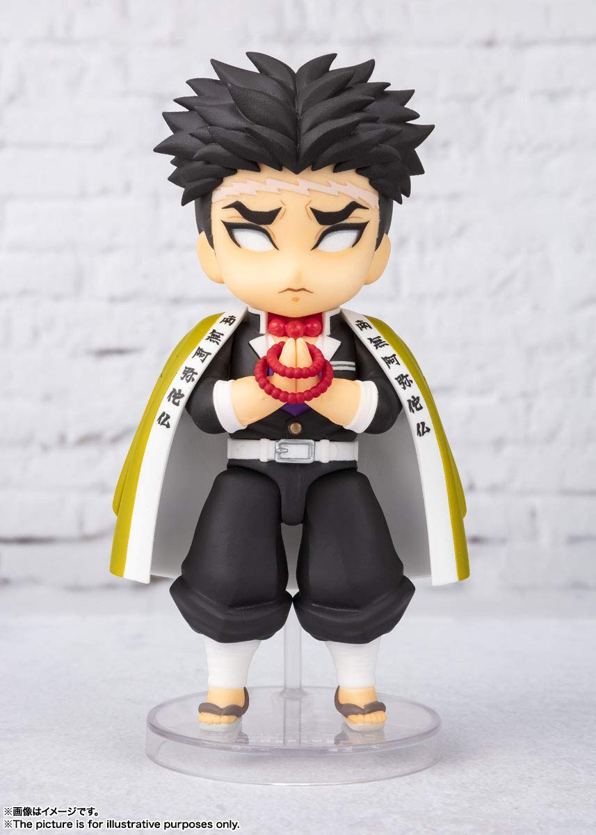 Tamashii Nations Gyomei figure side view showing poseable joints for dynamic posing