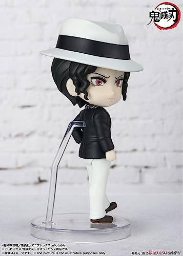 Tamashii Nations Muzan Kibutsuji Figuarts mini simple posability for easy posing.