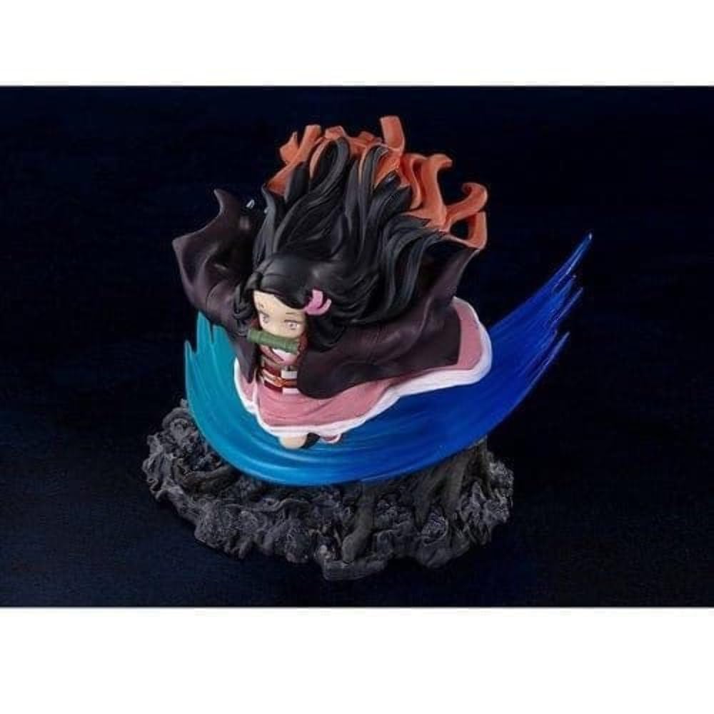 Tamashii Nations Nezuko FiguartsZERO optional expression for versatile gallery displays