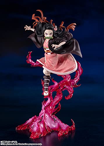 Tamashii Nations Nezuko Kamado Blood Demon Art effect enhances diorama realism.