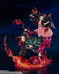 Tamashii Nations Nezuko Kamado sturdy base provides secure display.