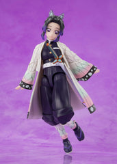 Shinobu Kocho S.H.Figuarts interchangeable hands enable varied action poses.