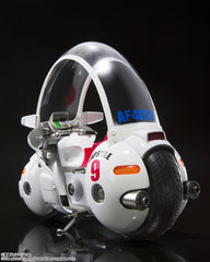 Tamashii Nations Bulma bike front lighting and taillamp with translucent parts