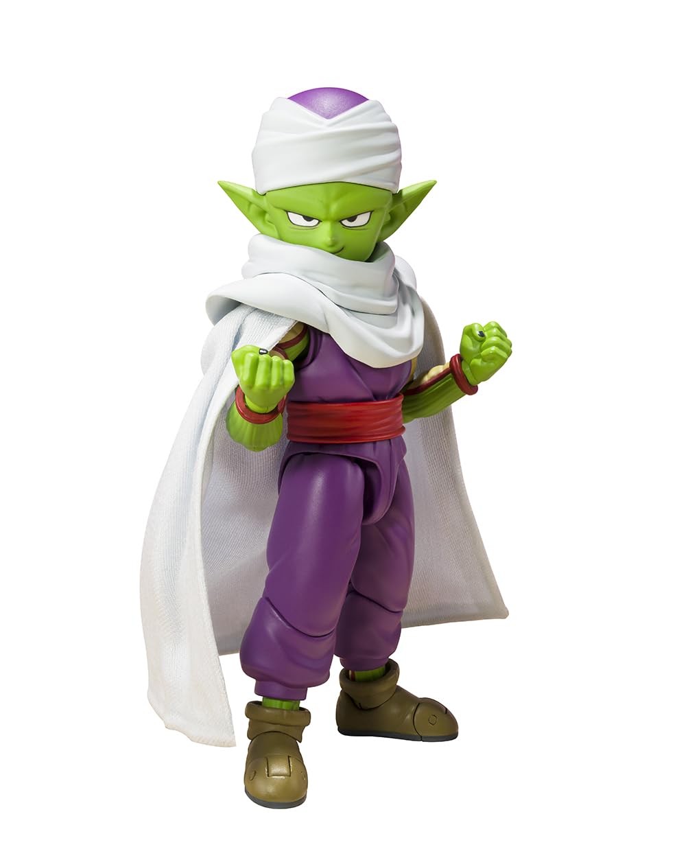 Tamashii Nations Dragon Ball DAIMA Piccolo mini figure with articulated joints for dynamic posing.