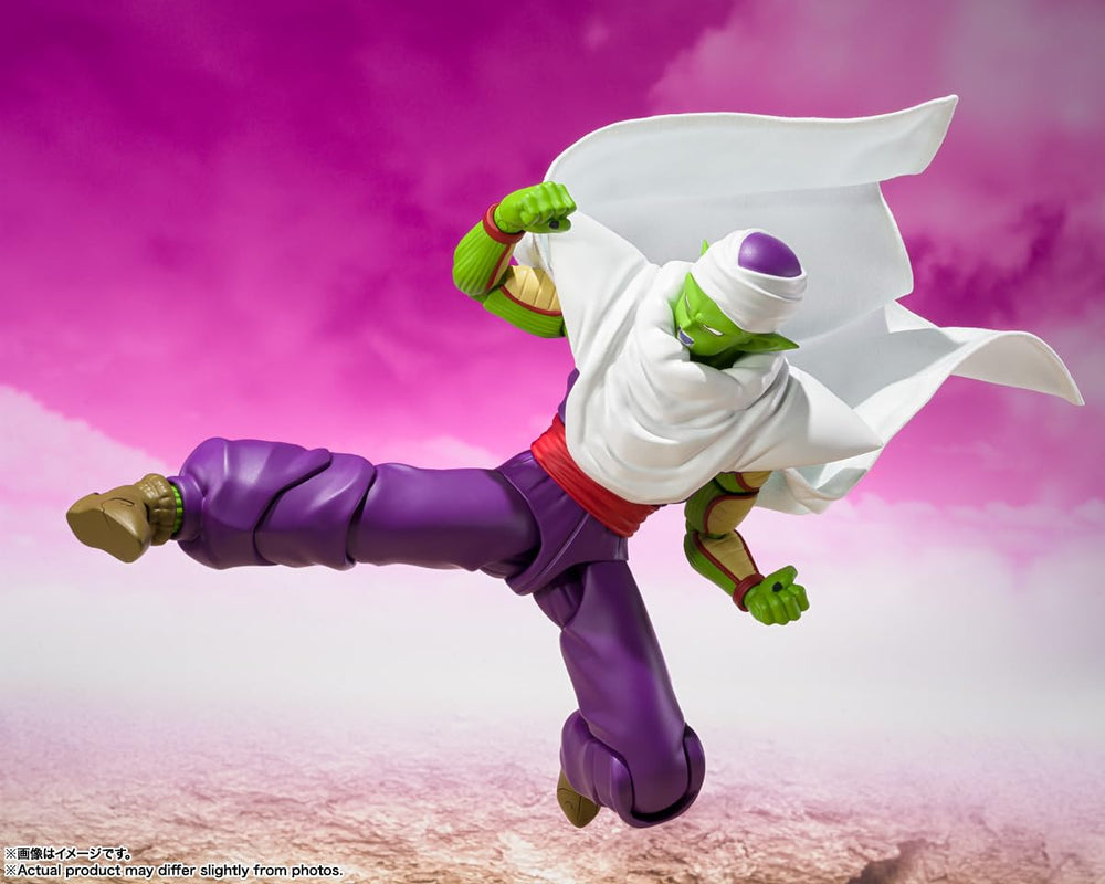 TAMASHII NATIONS Piccolo S.H.Figuarts facial parts with turban for nuanced expressions.