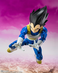 TAMASHII NATIONS Dragon Ball DAIMA Vegeta facial parts offer customizable expressions.