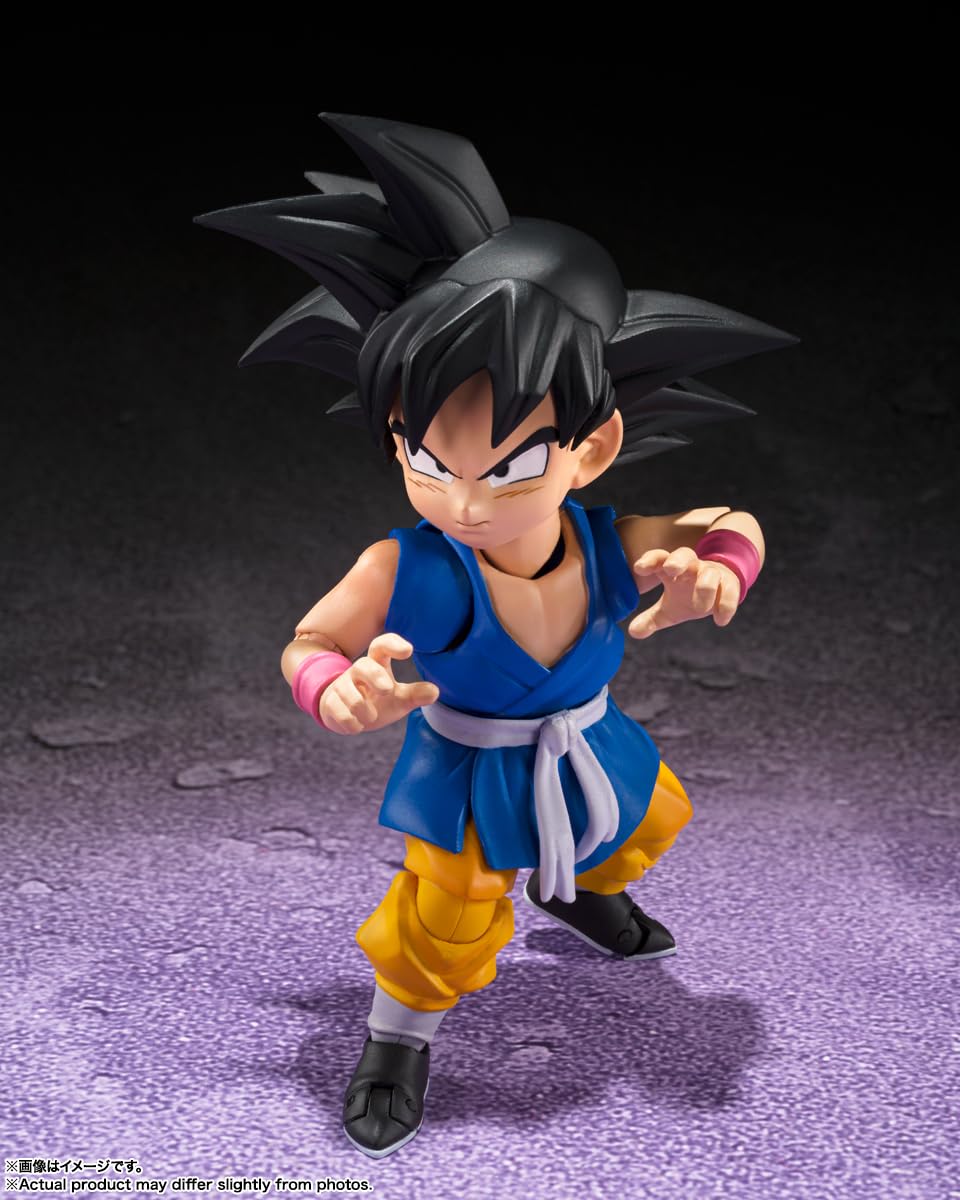 Tamashii Nations Dragon Ball GT Goku expression set for versatile display.