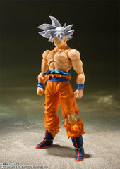 Tamashii Nations Goku Ultra Instinct hands enable dynamic action poses