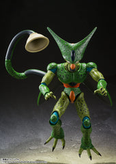 TAMASHII NATIONS Dragon Ball Z Cell First Form box shows official licensing label