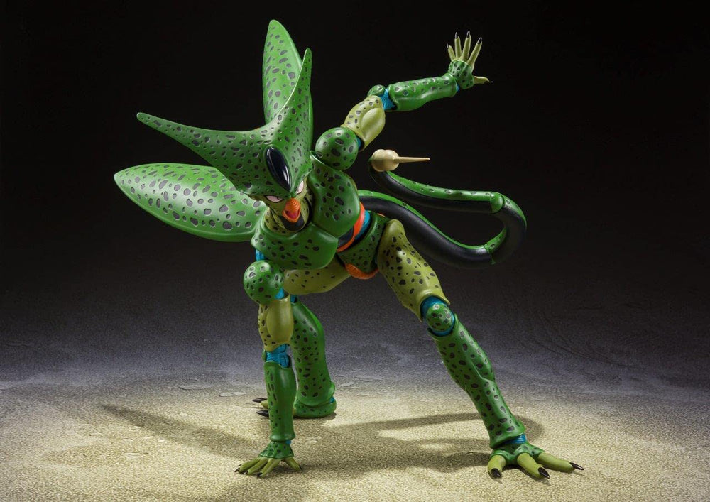 Tamashii Nations Cell First Form four pairs of hands for action poses.