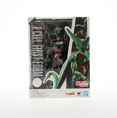 Tamashii Nations Cell First Form optional head for expressive posing.