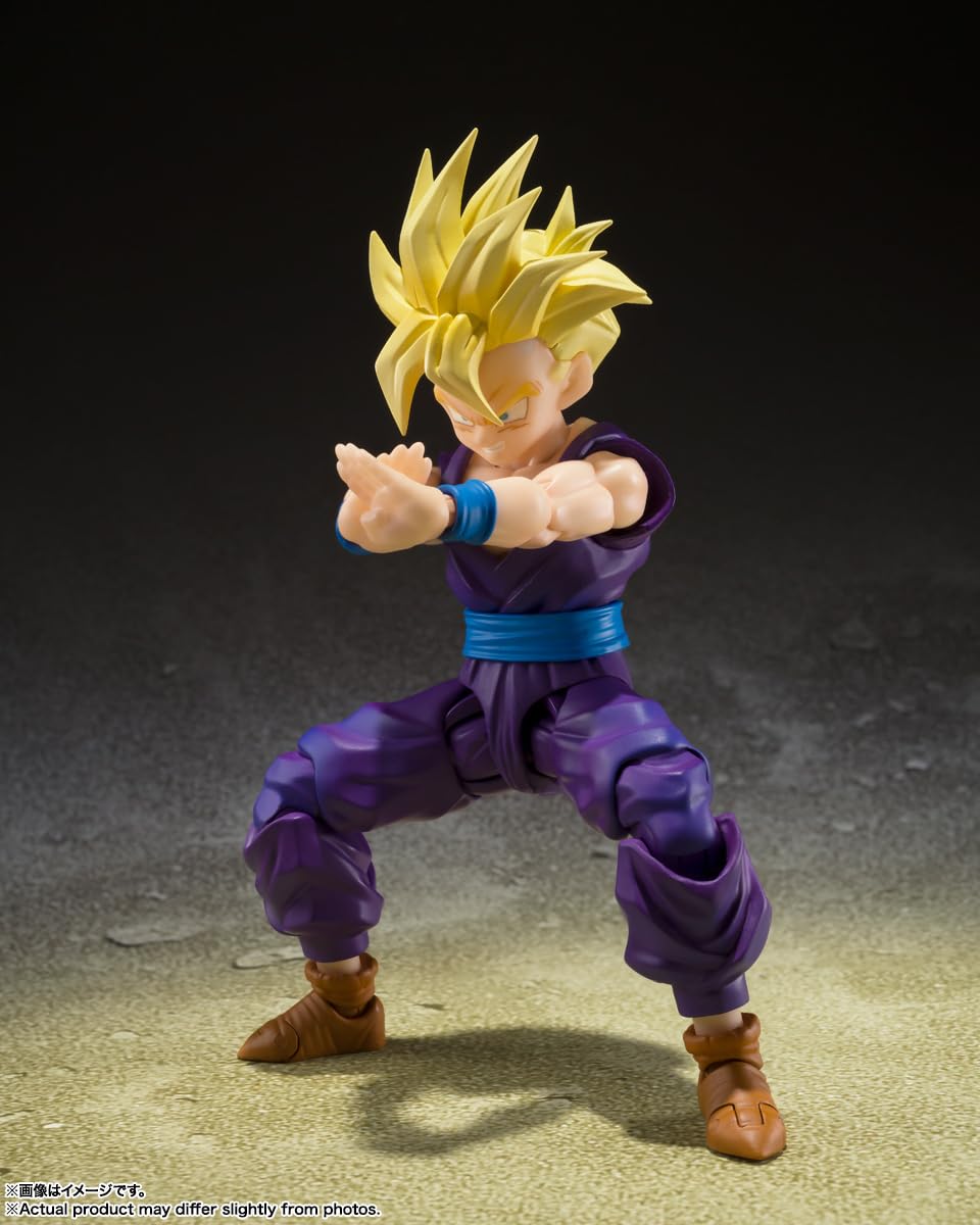 Tamashii Nations Dragon Ball Z Gohan cape attachment adds dramatic flair