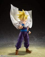 Tamashii Nations Dragon Ball Z Gohan face close-up reveals expressive sculpt