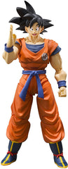 Tamashii Nations Dragon Ball Z Son Goku S H Figuarts box front confirms official licensing for collectors