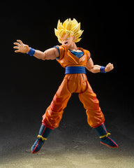 Tamashii Nations Dragon Ball Z Goku figure hair-detail close-up
