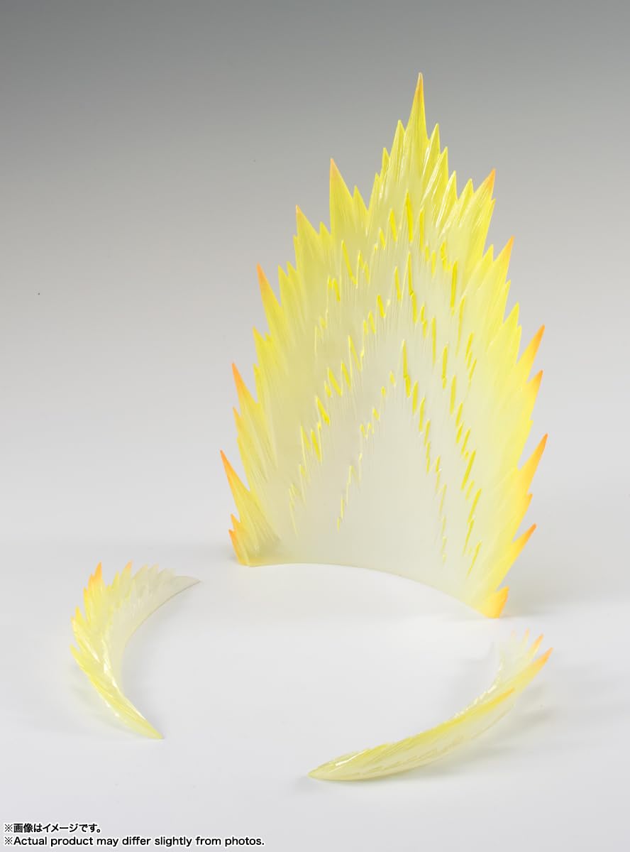 Tamashii Nations Energy Aura Yellow Ver. aura colors detail enhances action shots