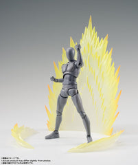 Tamashii Nations Energy Aura Yellow Ver. Bandai Namco label confirms licensing