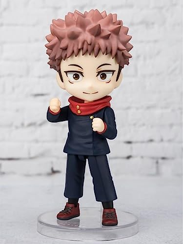 Tamashii Nations Figuarts Mini Yuji Itadori eyes closeup for lifelike gaze