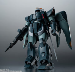 Three-shot leg missile pod mounted for dynamic battle-ready look.