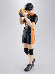 TAMASHII NATIONS Haikyu Kageyama volleyball accessory enhances action displays.