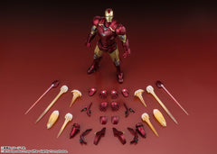 Tamashii Nations Iron Man Mark 6 laser gauntlet effects for beam action