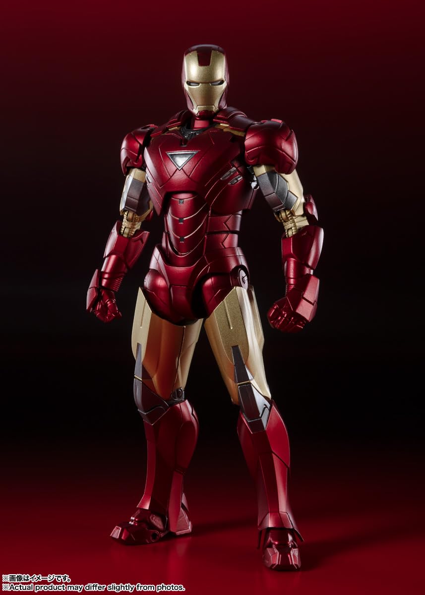 Tamashii Nations Iron Man Mark 6 wrist parts for expressive poses