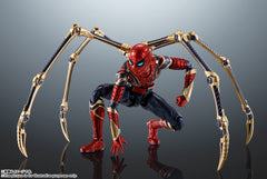 Tamashii Nations Iron Spider spider legs provide authentic silhouette from angles