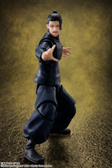 TAMASHII NATIONS Suguru Geto in-pocket parts for subtle posing.