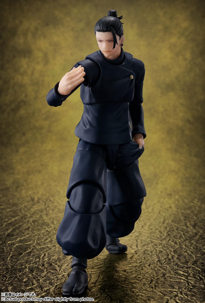 TAMASHII NATIONS Suguru Geto right hands enable dynamic posing.