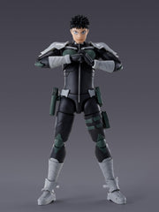 Front view of TAMASHII NATIONS Kafka Hibino S.H.Figuarts figure for action-ready posing