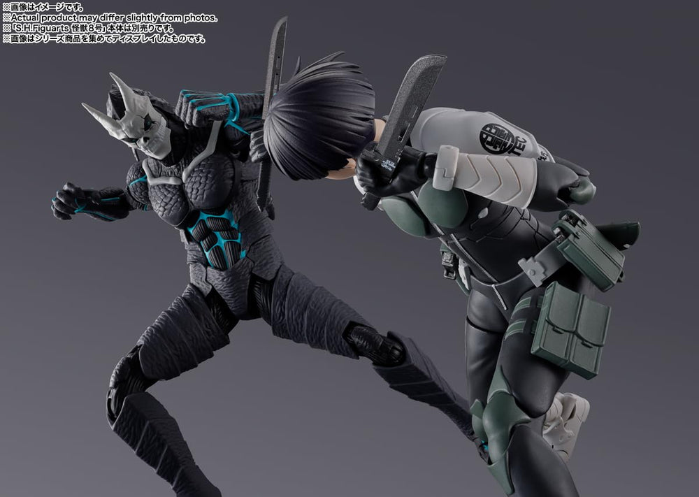 TAMASHII NATIONS Kaiju No 8 packaging with licensing label authenticating the product