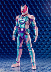 TAMASHII NATIONS Revi Rex Genome ships with Bluefin label.