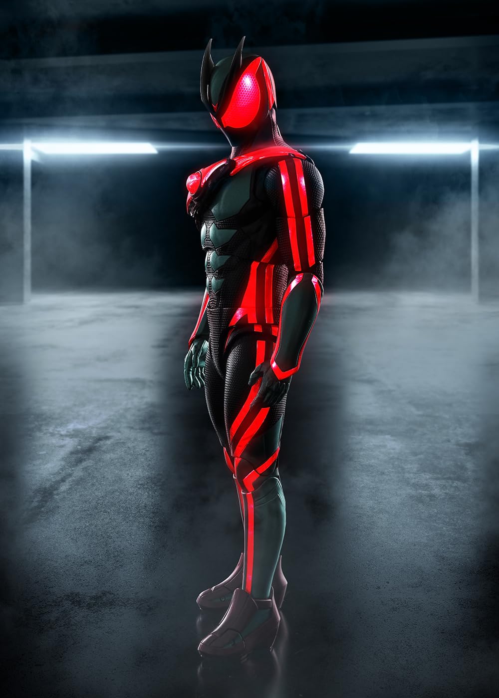 Ideal for display and photography in a Kamen Rider Zeztz collection.