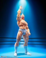 Three facial expressions for versatile character display of TAMASHII NATIONS Kinnikuman.