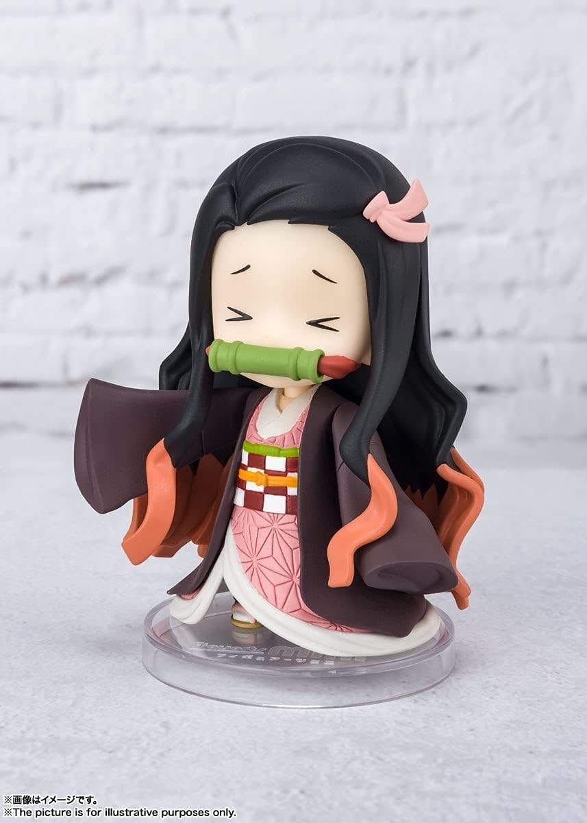 Littl Nezuko Figuarts Mini eyes and face details for collectors