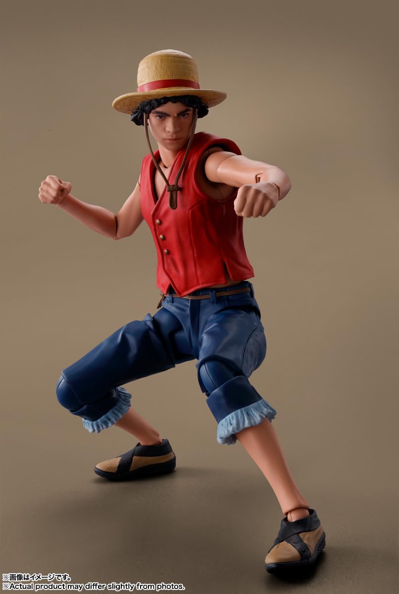 Tamashii Nations Luffy SHFiguarts with hair option for alternate looks