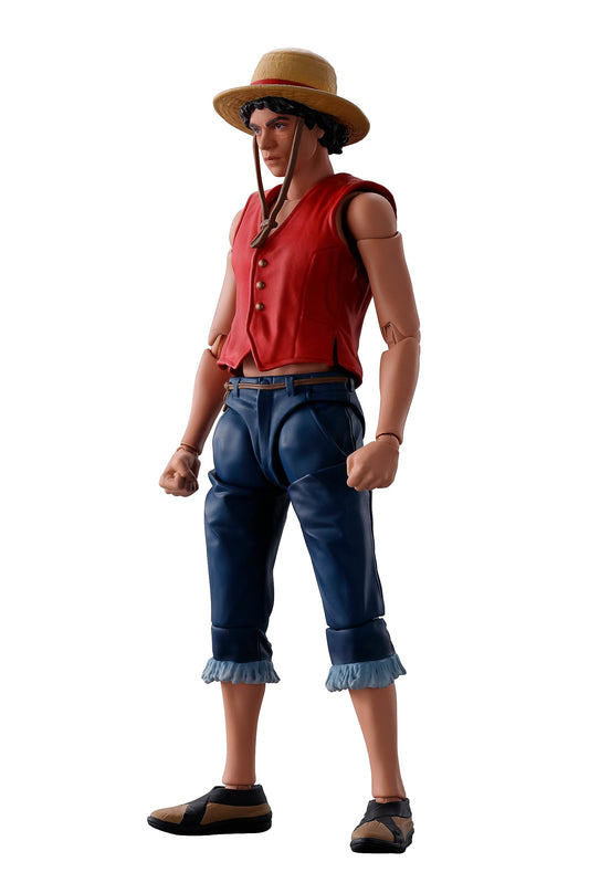 Tamashii Nations Monkey D. Luffy SHFiguarts live-action portrait for display