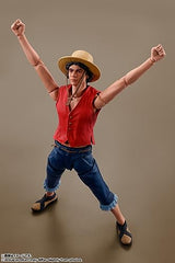 Tamashii Nations Luffy SHFiguarts with optional face for expressive scenes