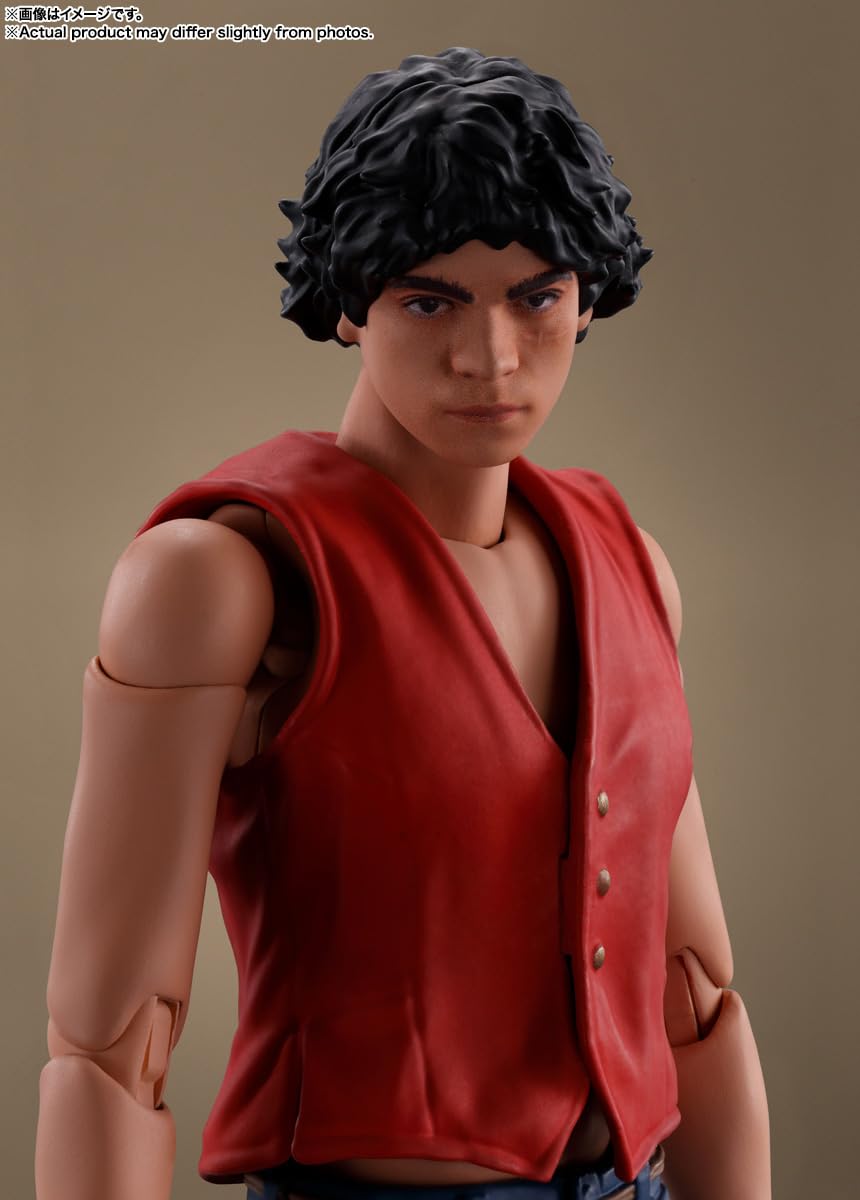 Tamashii Nations Luffy SHFiguarts right hand variant one for dynamic gestures