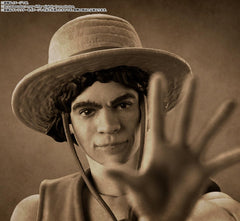 Tamashii Nations Luffy SHFiguarts right hand variant three for expressive gestures