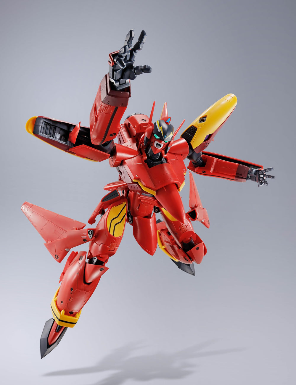TAMASHII NATIONS Macross 7 VF-19 Excalibur transforming cover storage keeps parts tidy