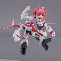 Tamashii Nations Macross Delta Makina Nakajima figure adds character balance to displays.